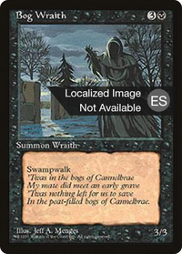 Bog Wraith [Fourth Edition (Foreign Black Border)]