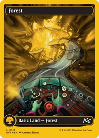 Forest - : (Full Art) Foil (DFT-511) - Aetherdrift
