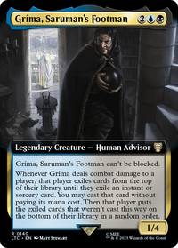 Grima, Saruman's Footman (Extended Art) [The Lord of the Rings: Tales of Middle-Earth Commander]