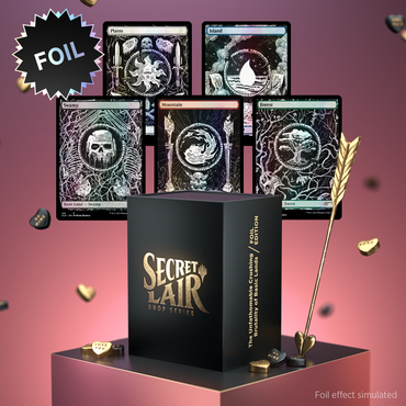 Secret Lair: Drop Series - The Unfathomable Crushing Brutality of Basic Lands (Foil Edition)