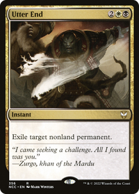 Utter End [Streets of New Capenna Commander]