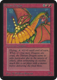 Shivan Dragon [Alpha Edition]