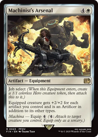 Machinist's Arsenal -  Foil (FIN-023) - FINAL FANTASY