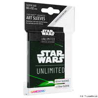 Star Wars: Unlimited - Art Sleeves (Card Back Green)