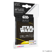 Star Wars: Unlimited - Art Sleeves (Card Back Yellow)