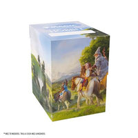 Deckbox: Magic: The Gathering | The Hobbit Soft Crate 80+ - Leaving Hobbiton/Troop of Ponies