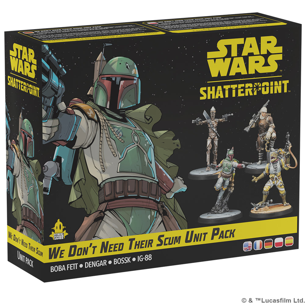 STAR WARS: SHATTERPOINT - WE DON'T NEED THEIR SCUM UNIT PACK