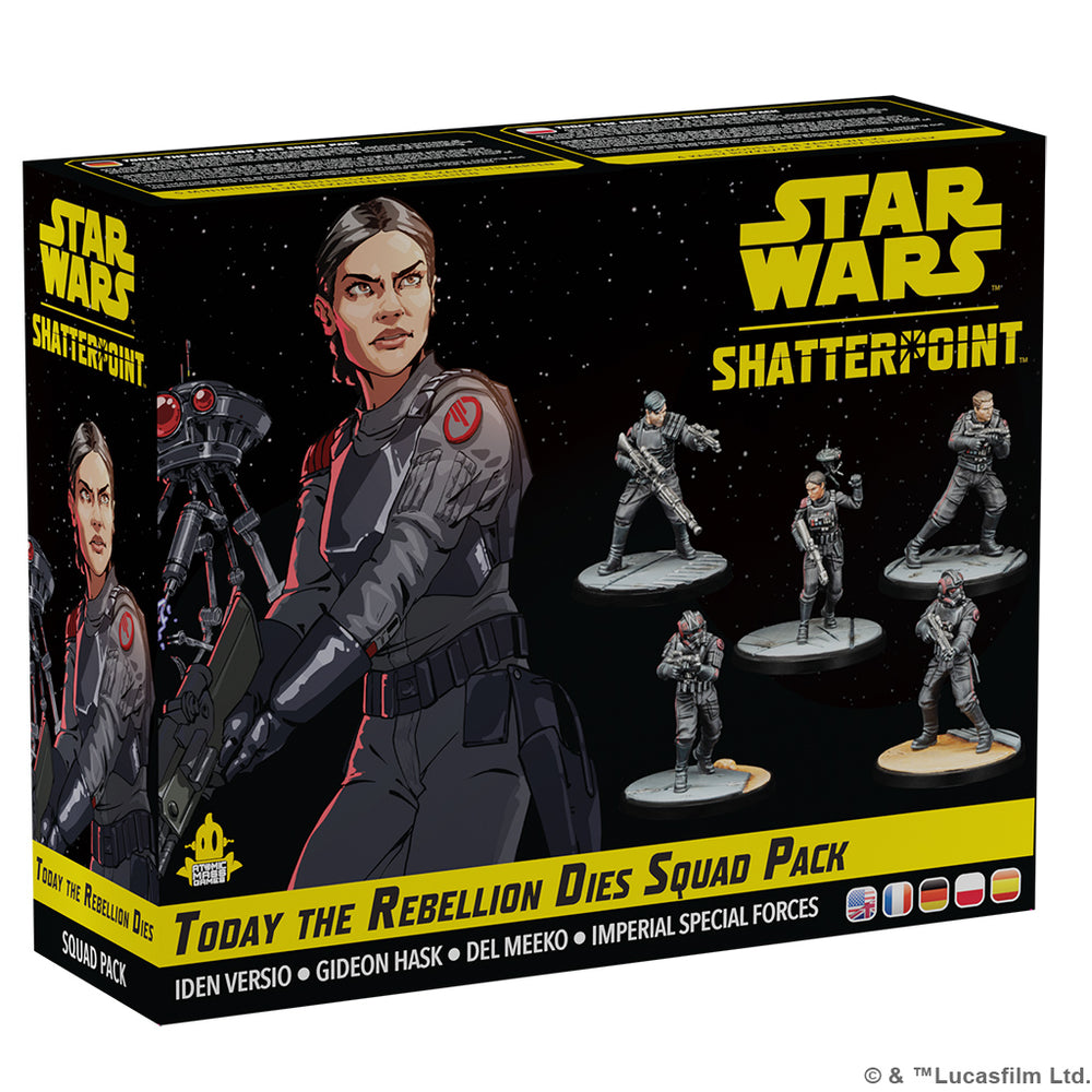 STAR WARS: SHATTERPOINT - TODAY THE REBELLION DIES SQUAD PACK