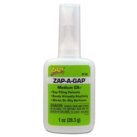 ZAP-A-GAP 1 OZ CA+ 12 seconds