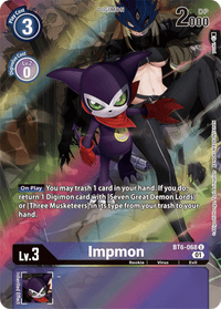 Impmon [BT6-068] (Alternate Art) [Double Diamond]