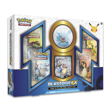 Generations - Red & Blue Collection Case (Blastoise EX)