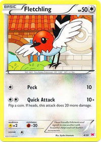 Fletchling  XY Trainer Kit Latias & Latios - Common