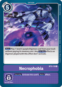 Necrophobia [BT3-110] [Release Special Booster Ver.1.5]
