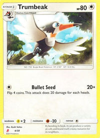 Trumbeak  SM Trainer Kit Lycanroc & Alolan Raichu - Uncommon