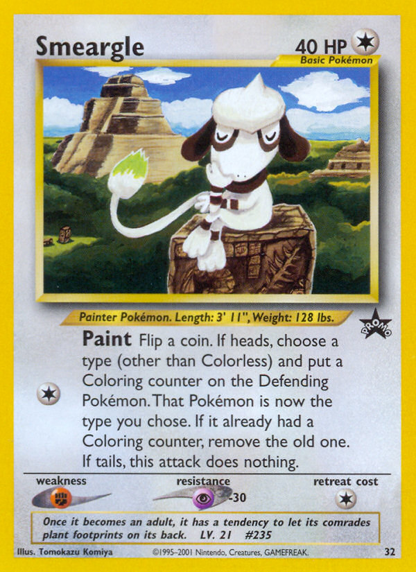 Smeargle (32) [Wizards of the Coast: Black Star Promos]