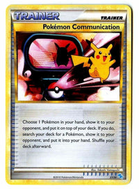 Pokemon Communication (#27)  HGSS Trainer Kit Gyarados & Raichu - Common