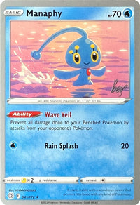 Manaphy - 2022 (Sebastian Lashmet) 041  World Championship Decks - Rare