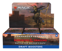 Commander Legends: Battle for Baldur's Gate - Draft Booster Display