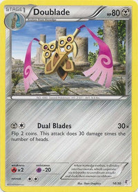 Doublade (#14)  XY Trainer Kit Bisharp & Wigglytuff - Common