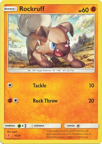 Rockruff (#14)  SM Trainer Kit Lycanroc & Alolan Raichu - Common