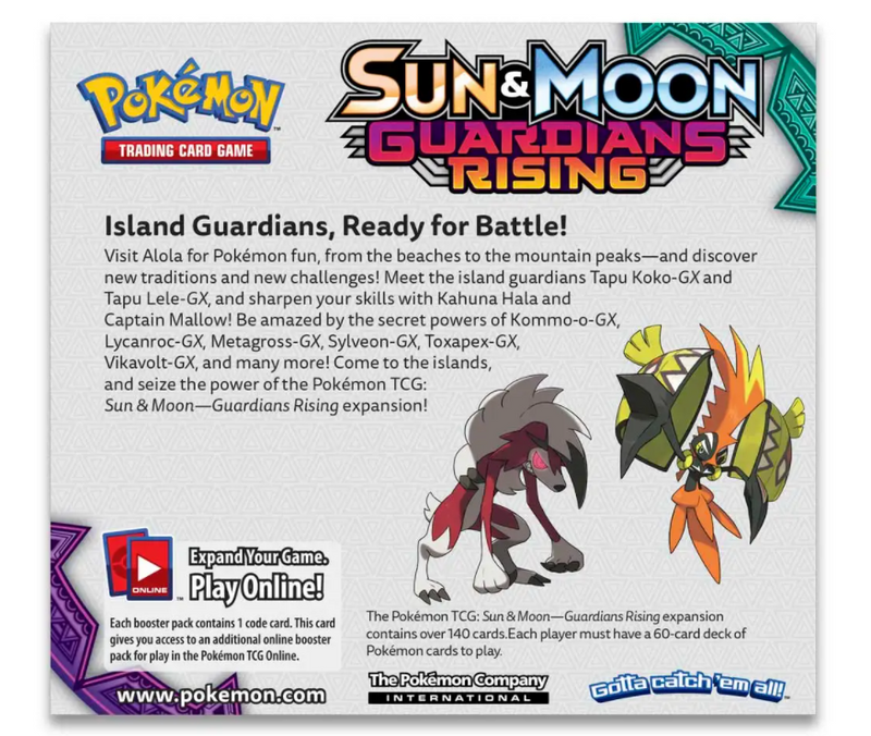 Sun & Moon: Guardians Rising - Booster Box