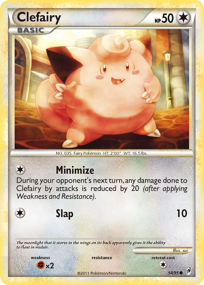 Clefairy (54/95) [HeartGold & SoulSilver: Call of Legends]