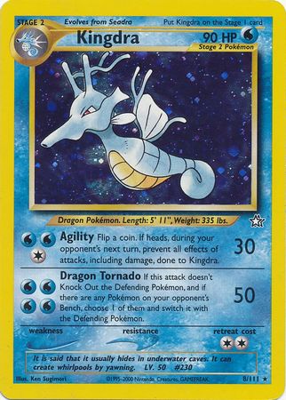 Kingdra (8/111) [Neo Genesis Unlimited]