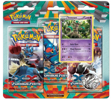 XY: Furious Fists - 3-Pack Blister (Trevenant)