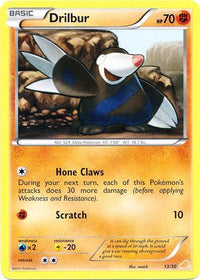 Drilbur (#13)  BW Trainer Kit Excadrill & Zoroark - Common
