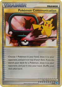 Pokemon Communication (#22)  HGSS Trainer Kit Gyarados & Raichu - Common