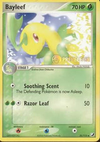 Bayleef - 35/115 (Prerelease)/115  Nintendo Promos - Promo