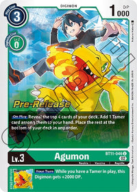 Agumon [BT11-046] [Dimensional Phase Pre-Release Promos]