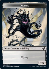 Inkling // Pest Double-Sided Token [Strixhaven: School of Mages Tokens]