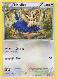 Herdier  BW Trainer Kit Excadrill & Zoroark - Common
