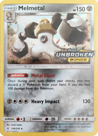 Melmetal (Unbroken Bonds Stamped) 129/214  - Holofoil Miscellaneous Cards & Products - Promo