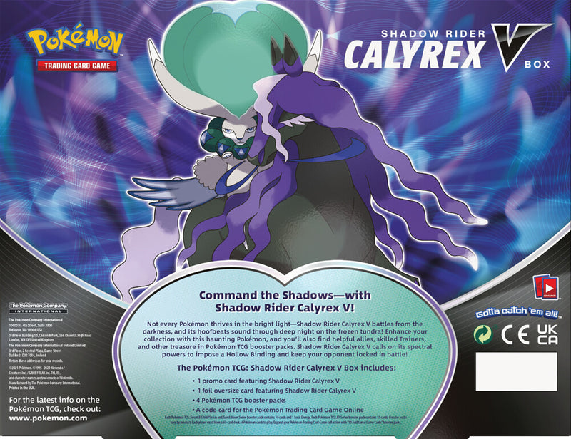 Shadow Rider Calyrex, Official Website