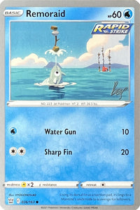 Remoraid - 2022 (Sebastian Lashmet) 036  World Championship Decks - Common