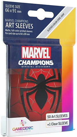 MARVEL CARD SLEEVE PACK SPIDER-MAN ART SLEEVES