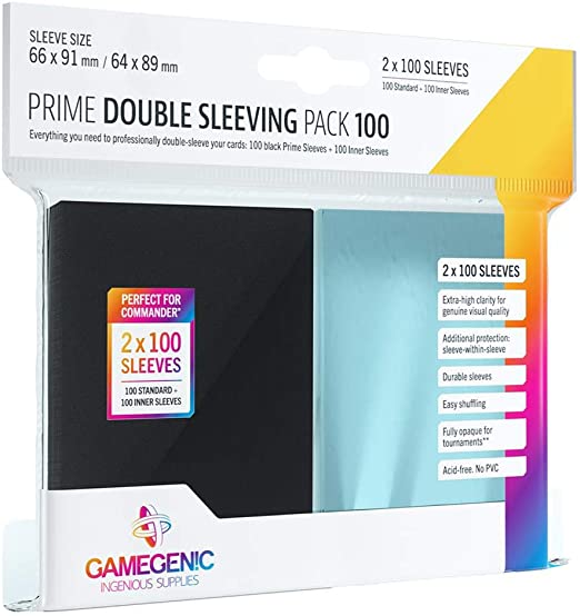 DP PRIME DOUBLE SLEEVING PACK (100)