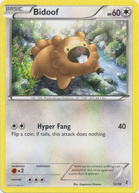Bidoof  XY Trainer Kit Bisharp & Wigglytuff - Common