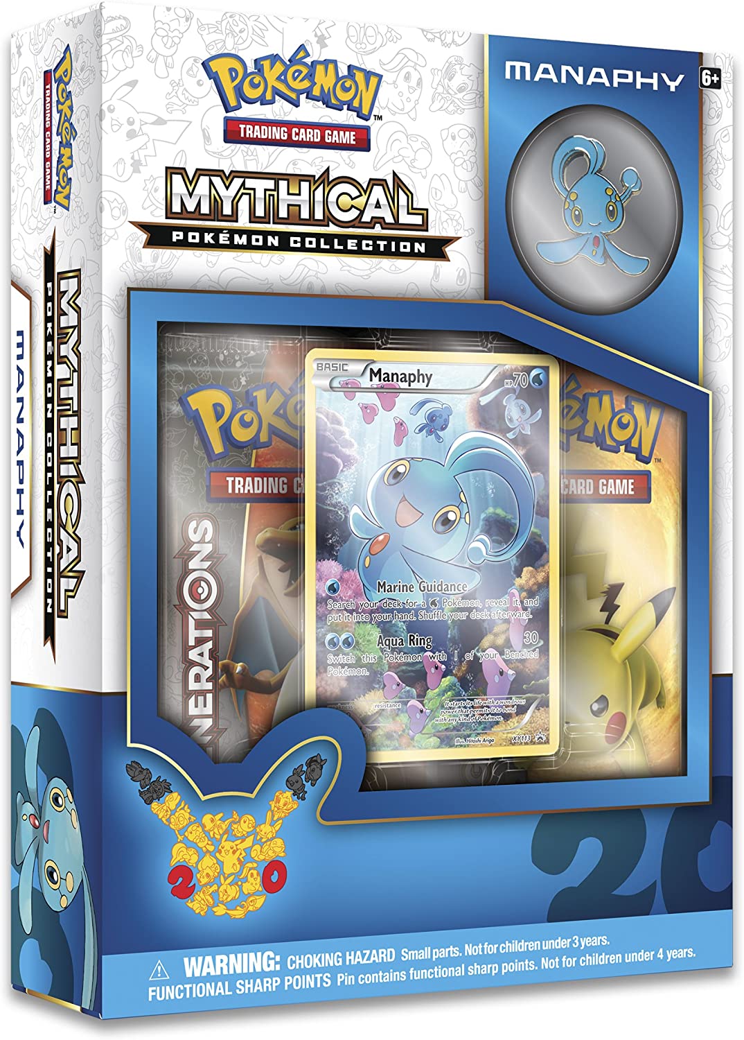 Generations - Mythical Pokemon Collection (Manaphy)