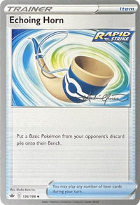 Echoing Horn - 2022 (Andre Chiasson) 136  World Championship Decks - Uncommon