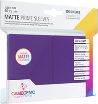 DP MATTE PRIME SLEEVES PURPLE (100)