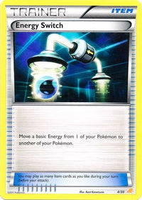 Energy Switch (Excadrill)  BW Trainer Kit Excadrill & Zoroark - Common