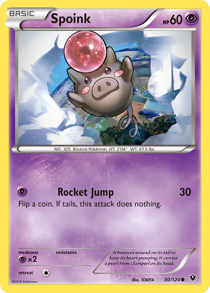Spoink (30/124) [XY: Fates Collide]