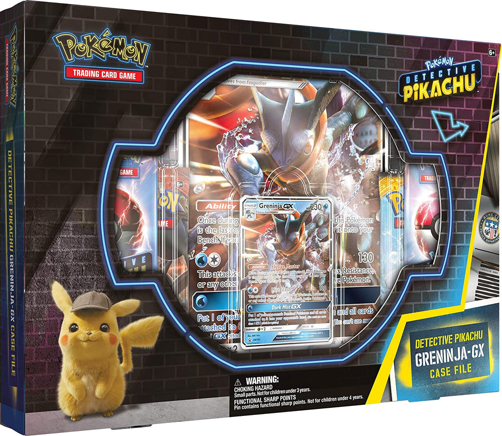 Detective Pikachu - Greninja GX Case File