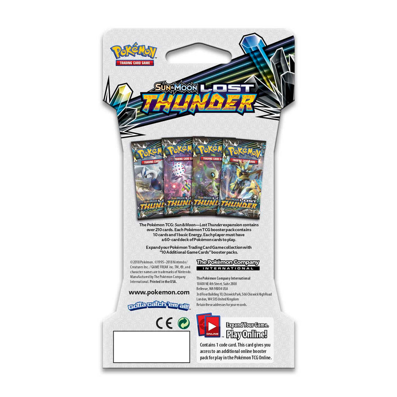 Sun & Moon: Lost Thunder - Sleeved Booster Pack