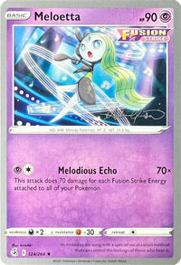 Meloetta - 2022 (Andre Chiasson) 124  World Championship Decks - Rare