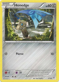 Honedge (#27)  XY Trainer Kit Bisharp & Wigglytuff - Common