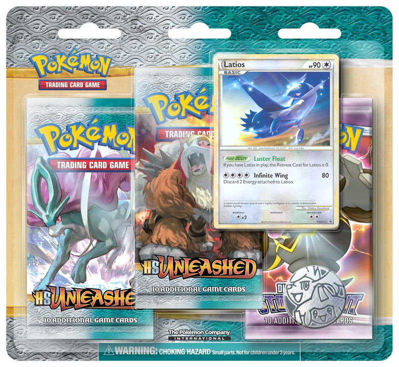 HeartGold & SoulSilver: Unleashed - 3-Pack Blister (Latios)